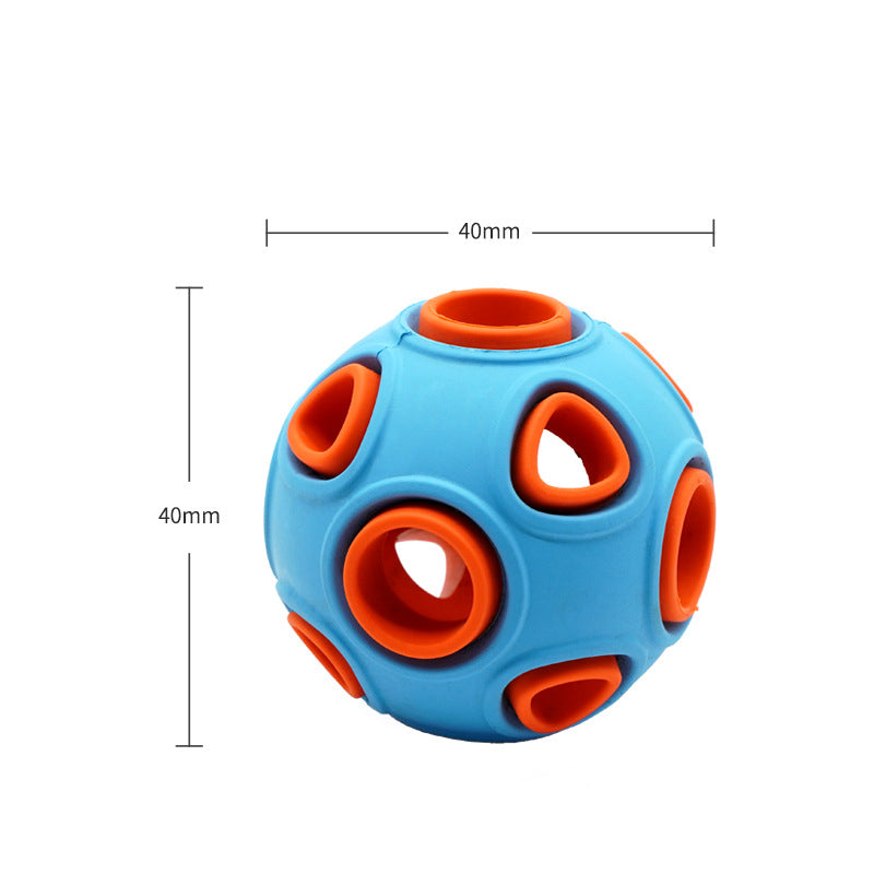 Leuchtender Hunde-Spielball zum Kauen (Mittel/Groß)