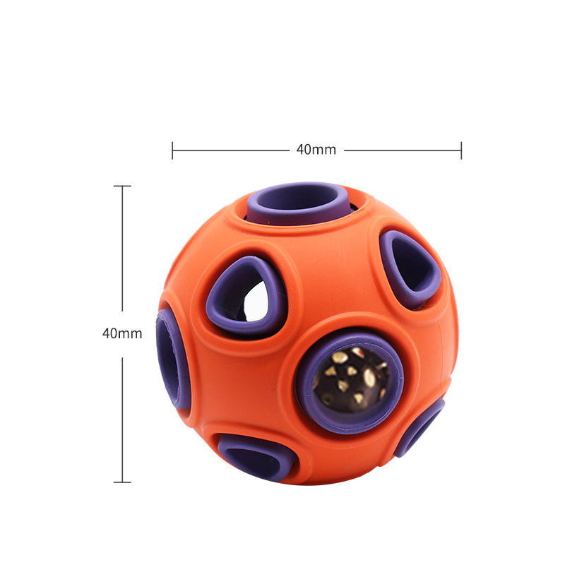 Leuchtender Hunde-Spielball zum Kauen (Mittel/Groß)